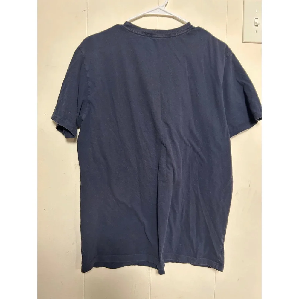 The North Face Men L Black Graphic Logo T-Shirt Short Sleeve Tee Hiking Gorpcore